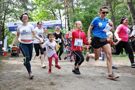 Bieg z książką 2019 - Rozbiegana Mama [fot. Andrzej Romański]